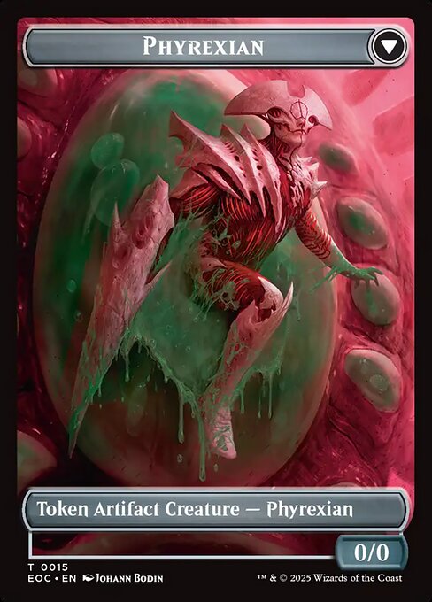 Incubator // Phyrexian Double-Sided Token (EOC-15 // 15)