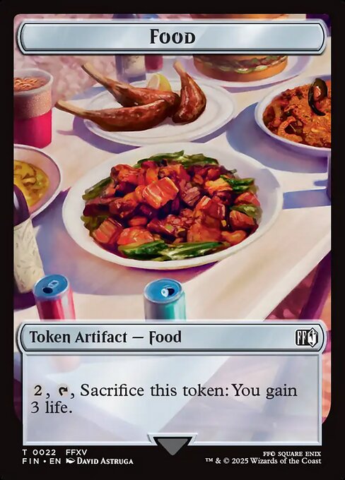 Hero (0002) // Food Double-Sided Token (FIN-2 // 22)