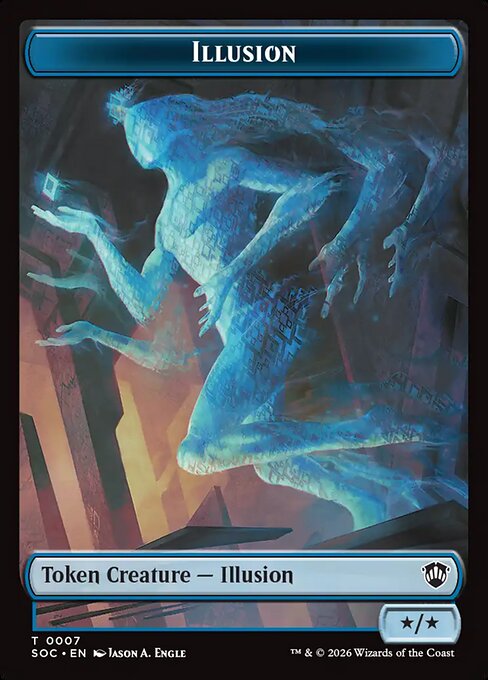 Spirit (0006) // Illusion Double-Sided Token (SOC-6 // 7)