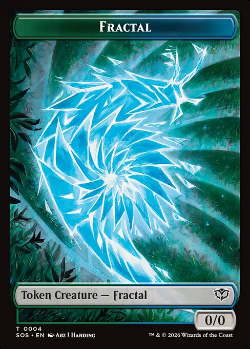 Beast // Fractal (0004) Double-Sided Token (SOC-14 // 4)