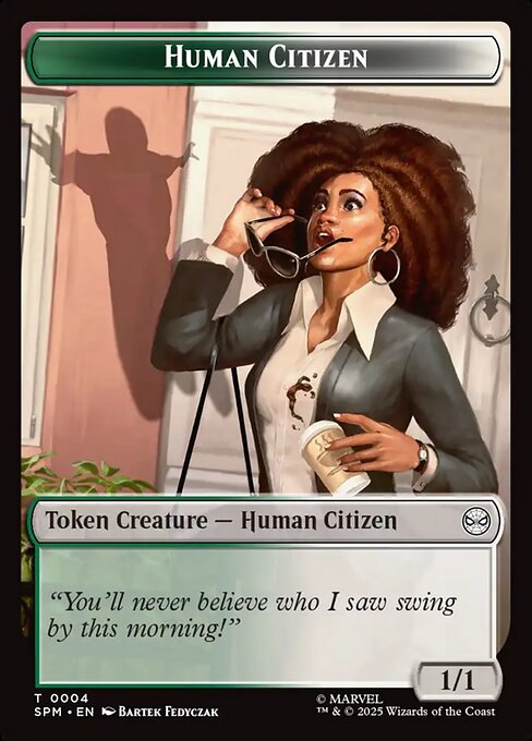 Copy // Human Citizen Double-Sided Token (SPM-1 // 4)
