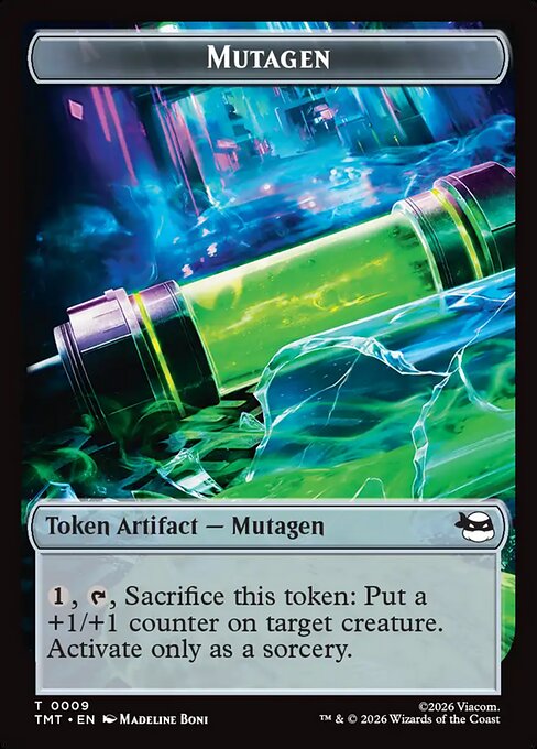 Copy // Mutagen Double-Sided Token (TMT-1 // 9)