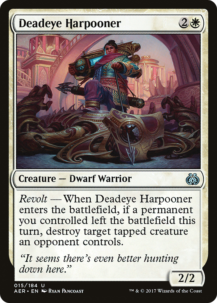 Deadeye Harpooner (AER-015) (Foil)