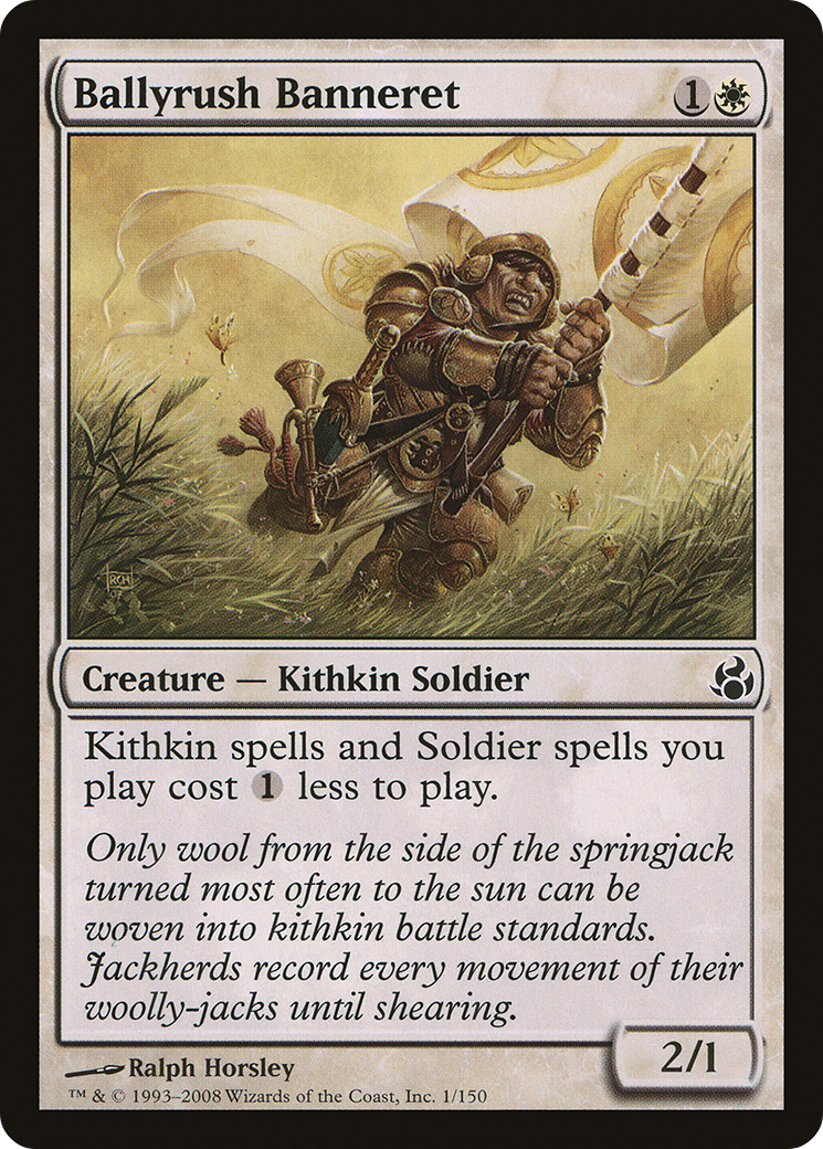 Ballyrush Banneret (MOR-001) (Foil)