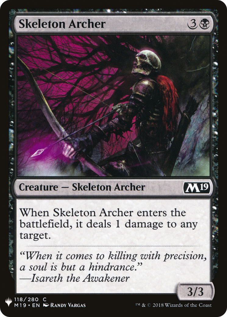 Skeleton Archer (LIST-M19-118)