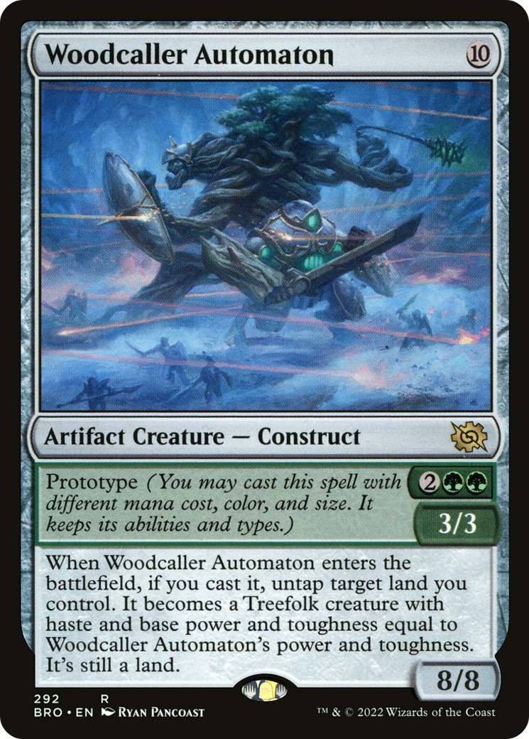 Woodcaller Automaton (BRO-292) (Foil)