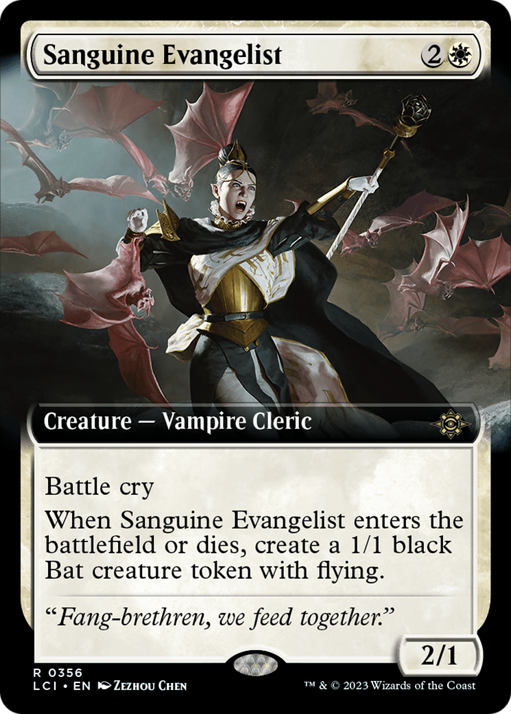 Sanguine Evangelist (LCI-356) (Extended Art) (Foil)