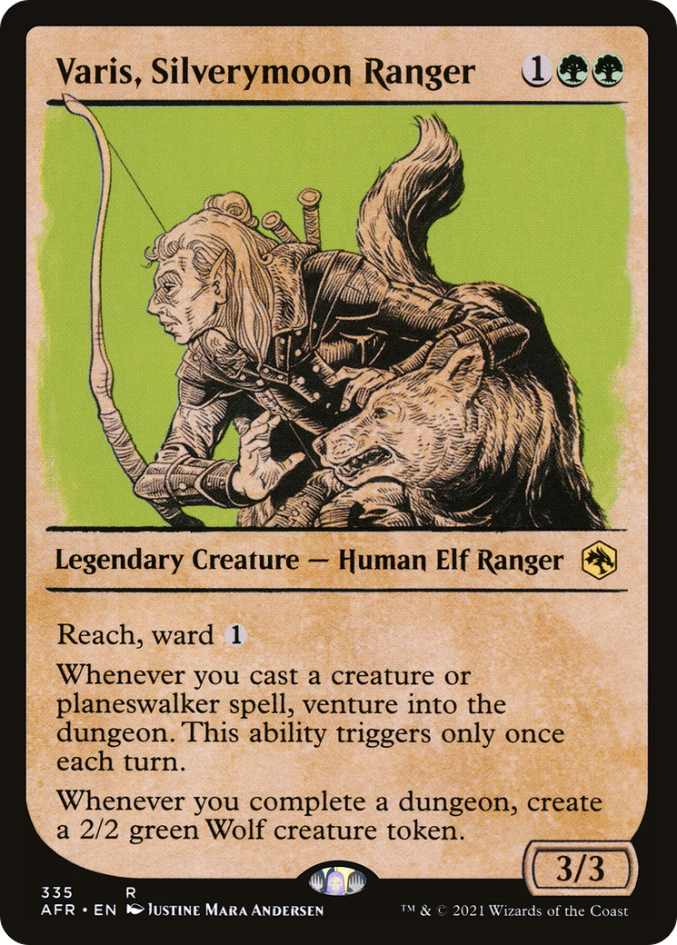 Varis, Silverymoon Ranger (AFR-335) (Showcase) (Foil)