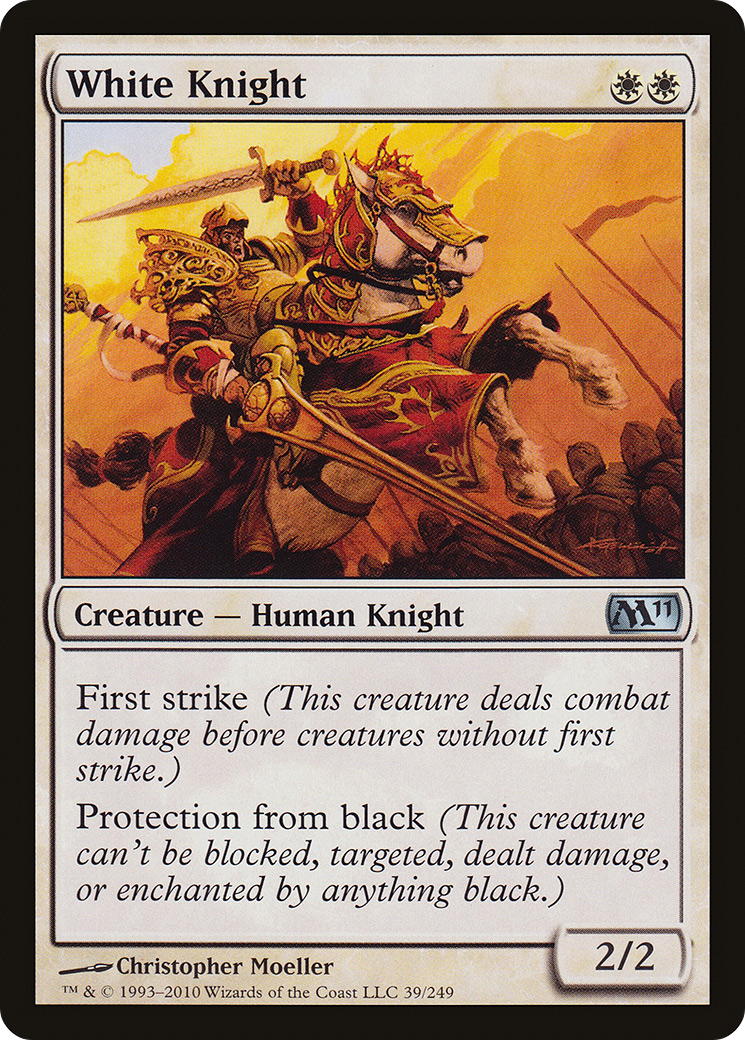 White Knight (M11-039) (Foil)