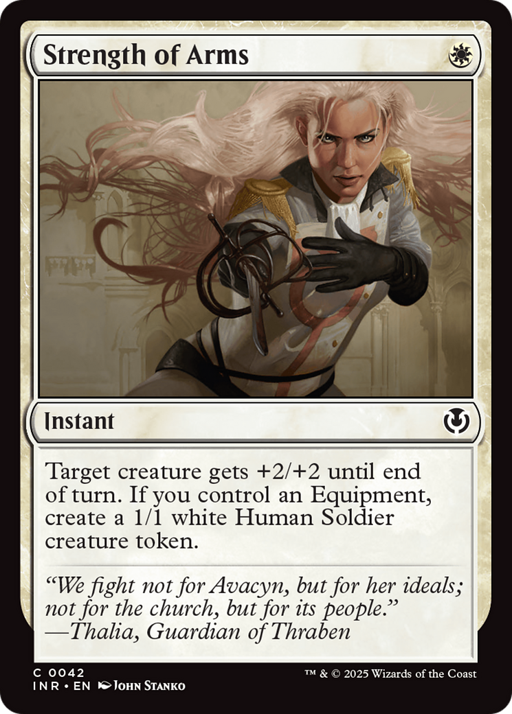 Strength of Arms (INR-042) (Foil)