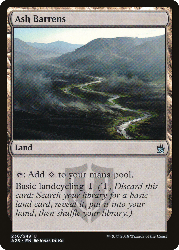 Ash Barrens (A25-236) (Foil)