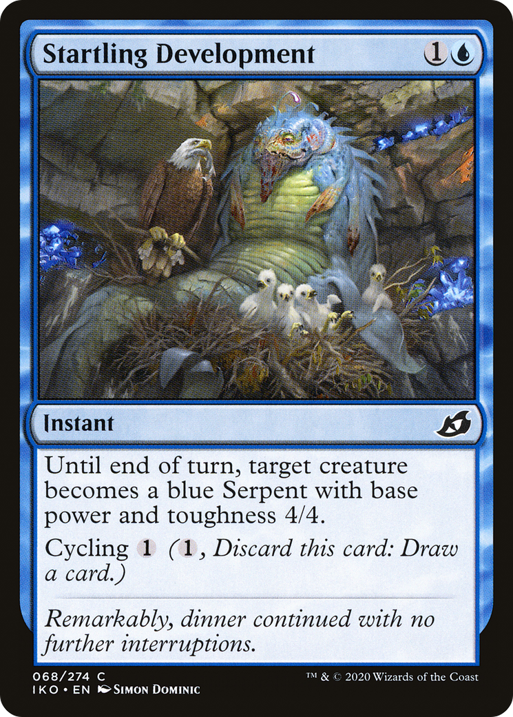 Startling Development (IKO-068) (Foil)