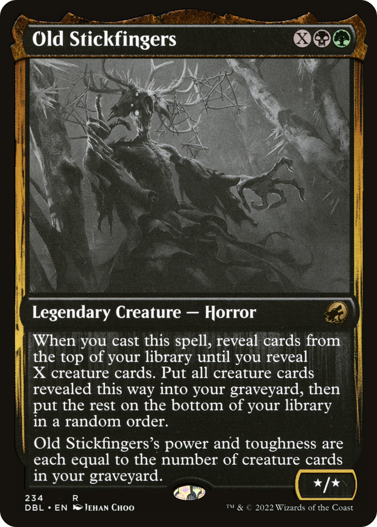 Old Stickfingers (DBL-234) (Foil)