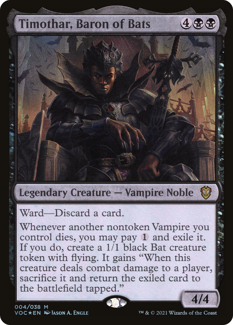 Timothar, Baron of Bats (VOC-004) (Foil)