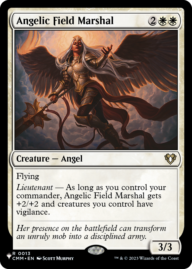Angelic Field Marshal (LIST-CMM-13) (Foil)