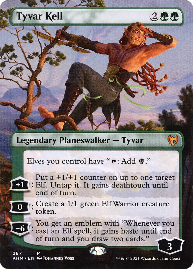 Tyvar Kell (KHM-287) (Borderless) (Foil)