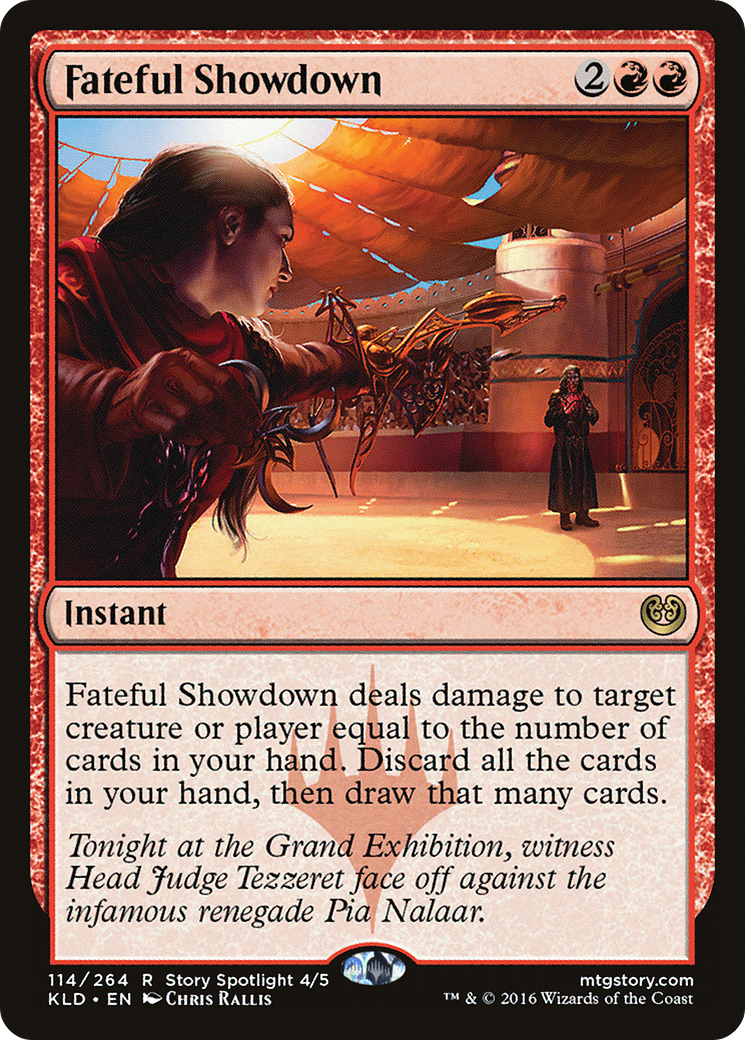 Fateful Showdown (KLD-114) (Foil)