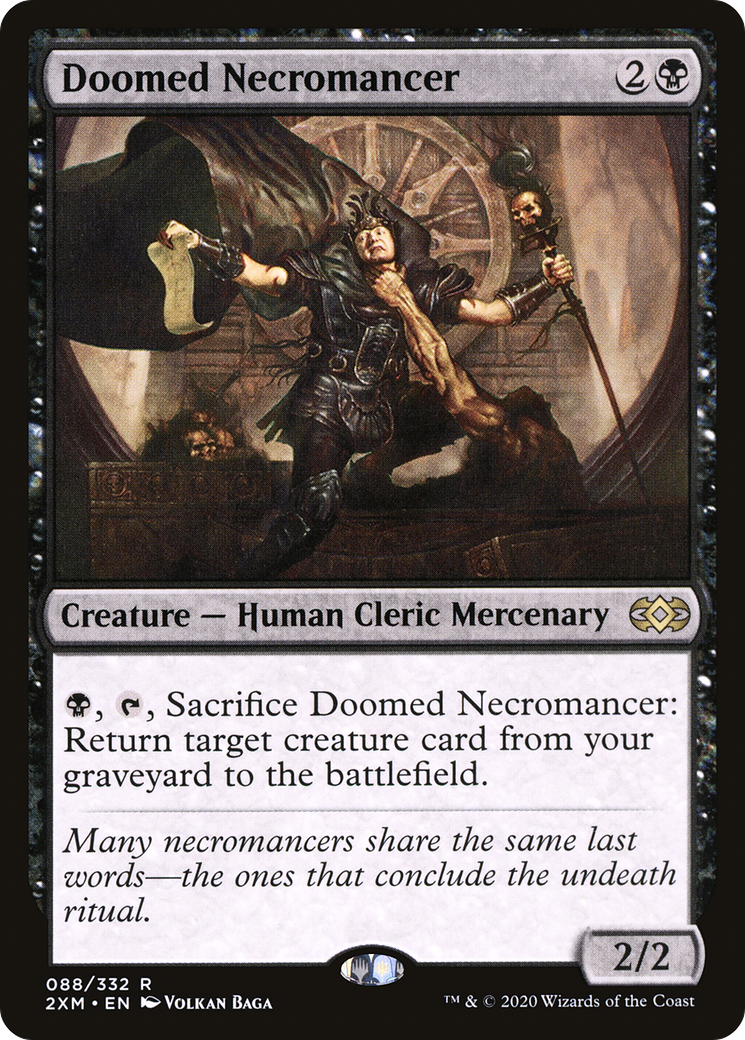 Doomed Necromancer (2XM-088) (Foil)