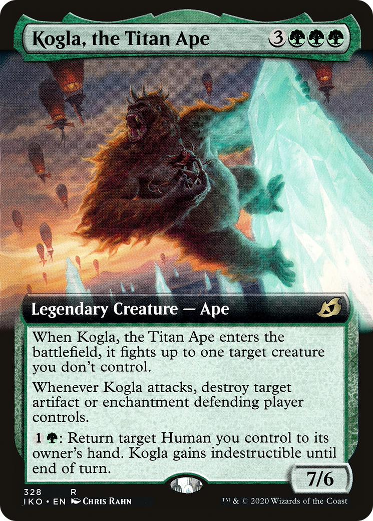 Kogla, the Titan Ape (IKO-328) (Extended Art) (Foil)