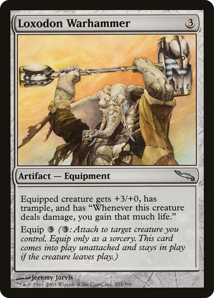 Loxodon Warhammer (MRD-201) (Foil)