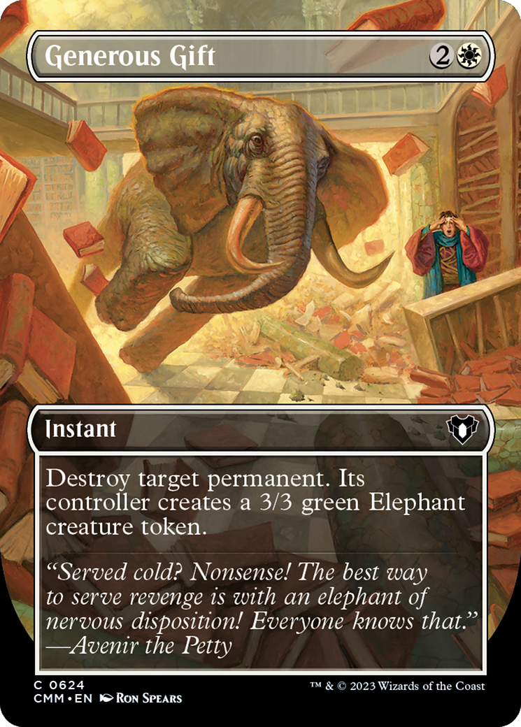 Generous Gift (CMM-624) (Borderless) (Foil)