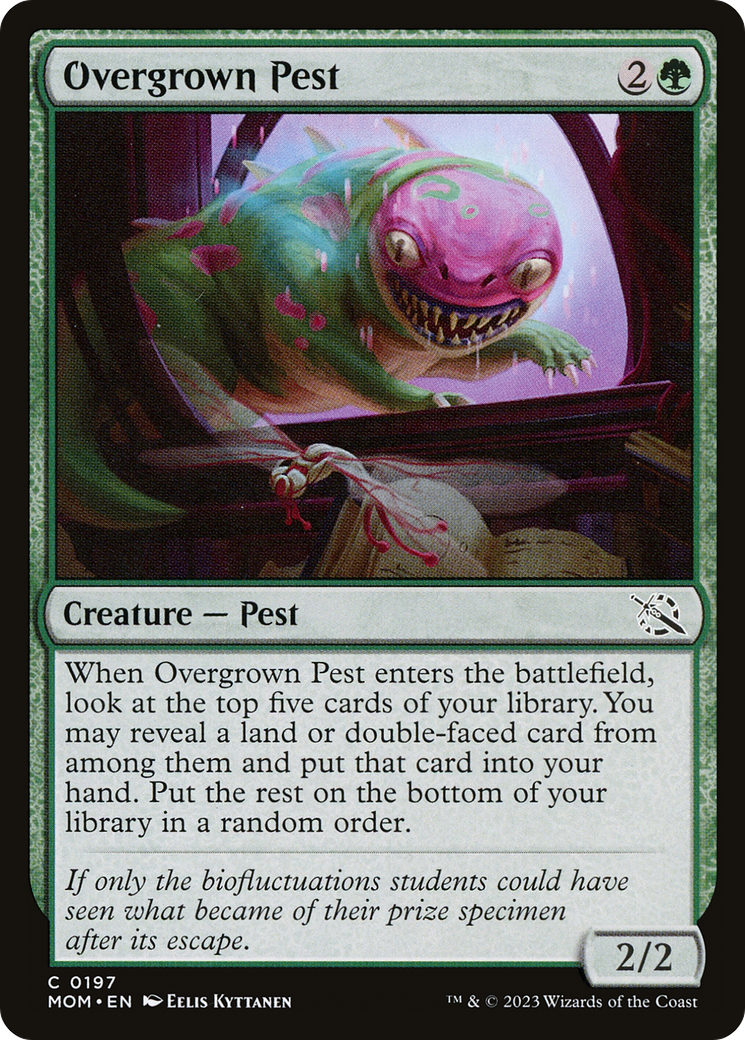 Overgrown Pest (MOM-197) (Foil)