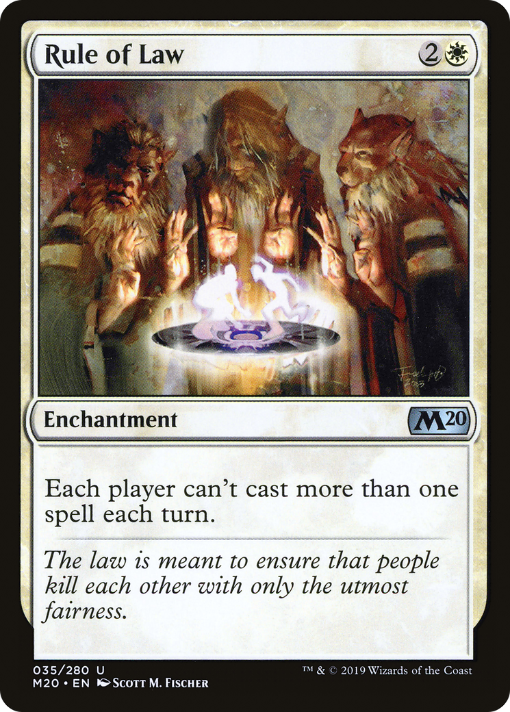 Rule of Law (M20-035) (Foil)