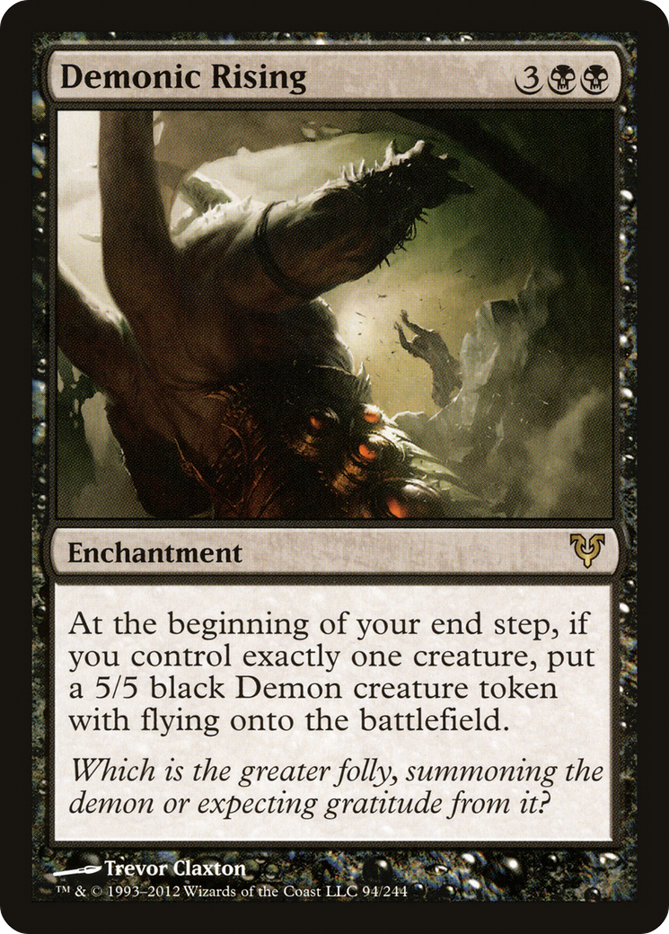 Demonic Rising (AVR-094) (Foil)