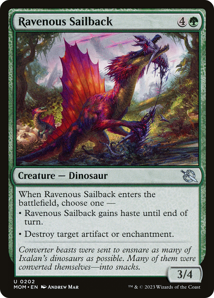Ravenous Sailback (MOM-202)