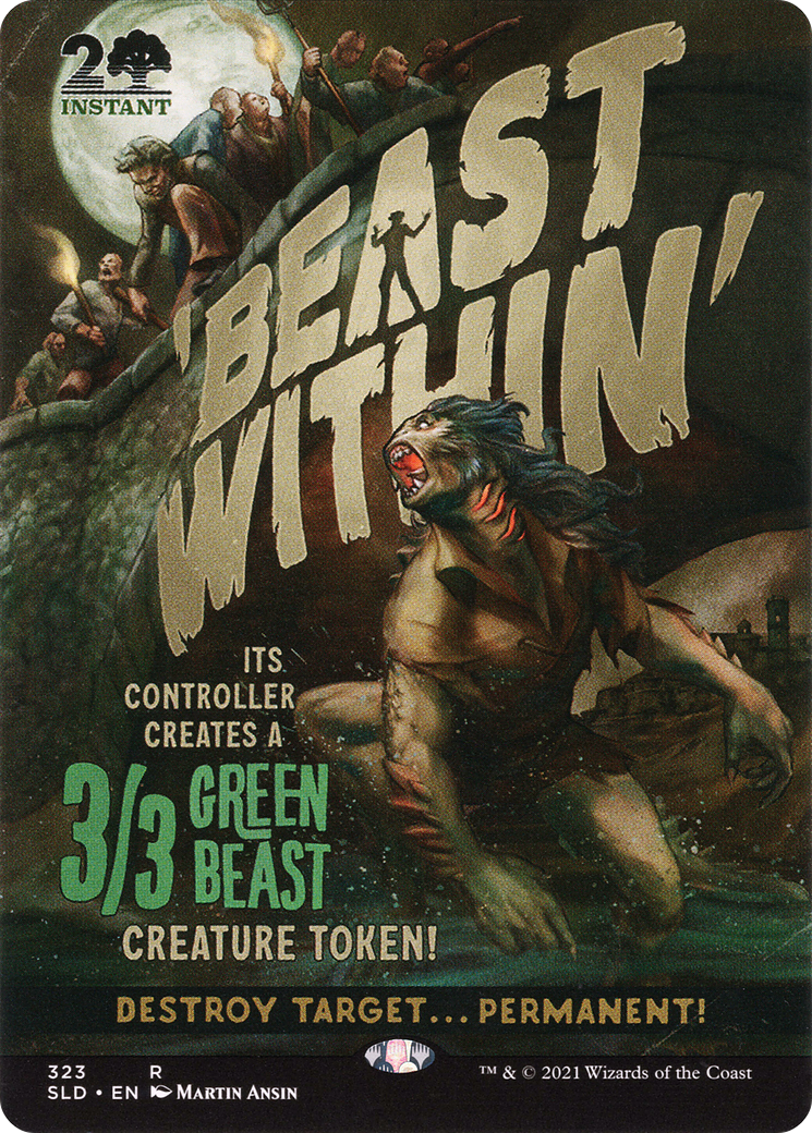Beast Within (SLD-323) (Borderless) (Foil)