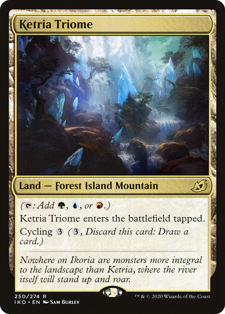 Ketria Triome (IKO-250) (Foil)