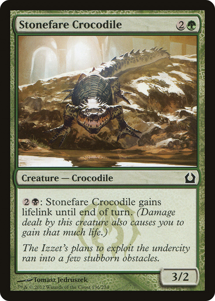 Stonefare Crocodile (RTR-136) (Foil)