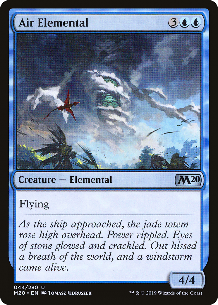 Air Elemental (M20-044) (Foil)