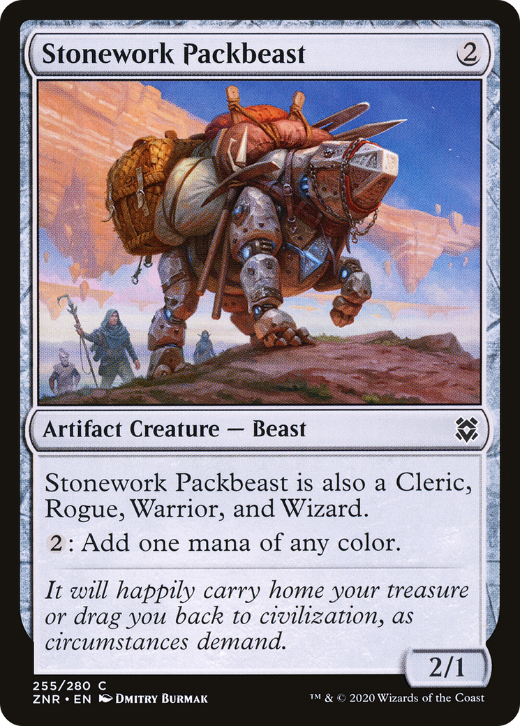 Stonework Packbeast (ZNR-255) (Foil)
