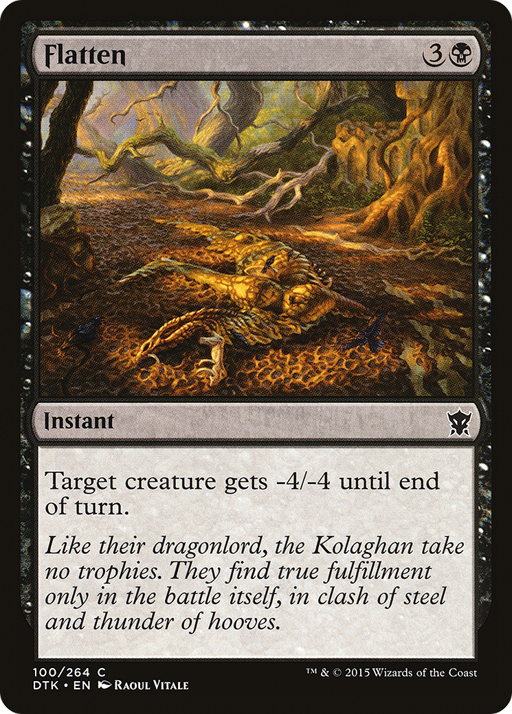 Flatten (DTK-100) (Foil)