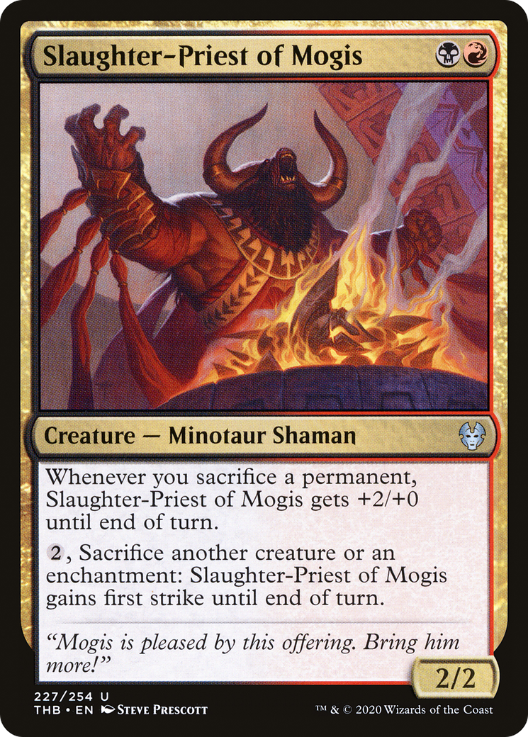 Slaughter-Priest of Mogis (THB-227) (Foil)