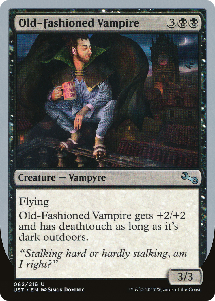 Old-Fashioned Vampire (UST-062) (Foil)