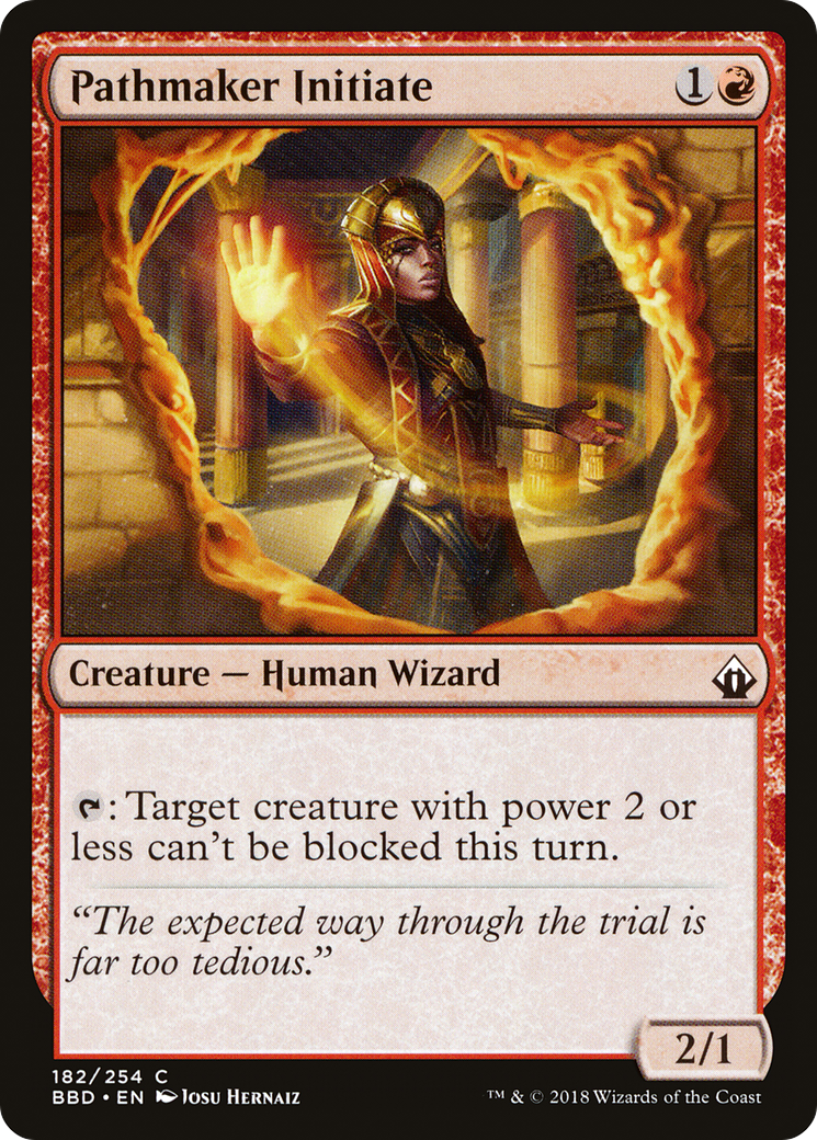 Pathmaker Initiate (BBD-182) (Foil)