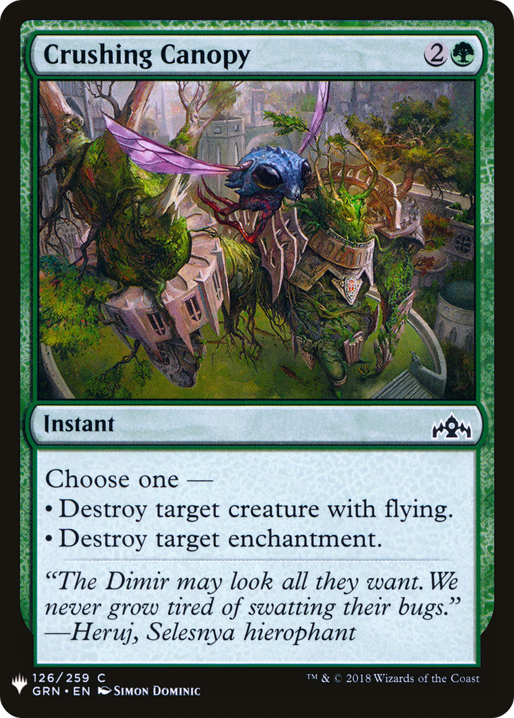Crushing Canopy (LIST-GRN-126)