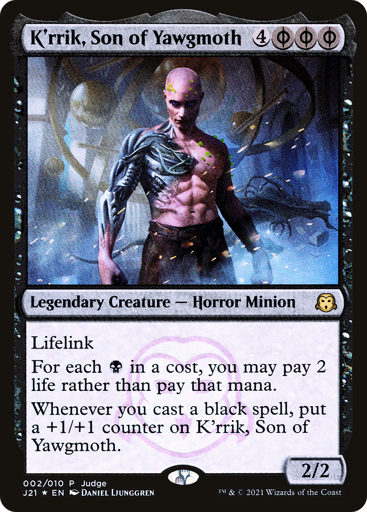 K'rrik, Son of Yawgmoth (JDG-002) (Foil)