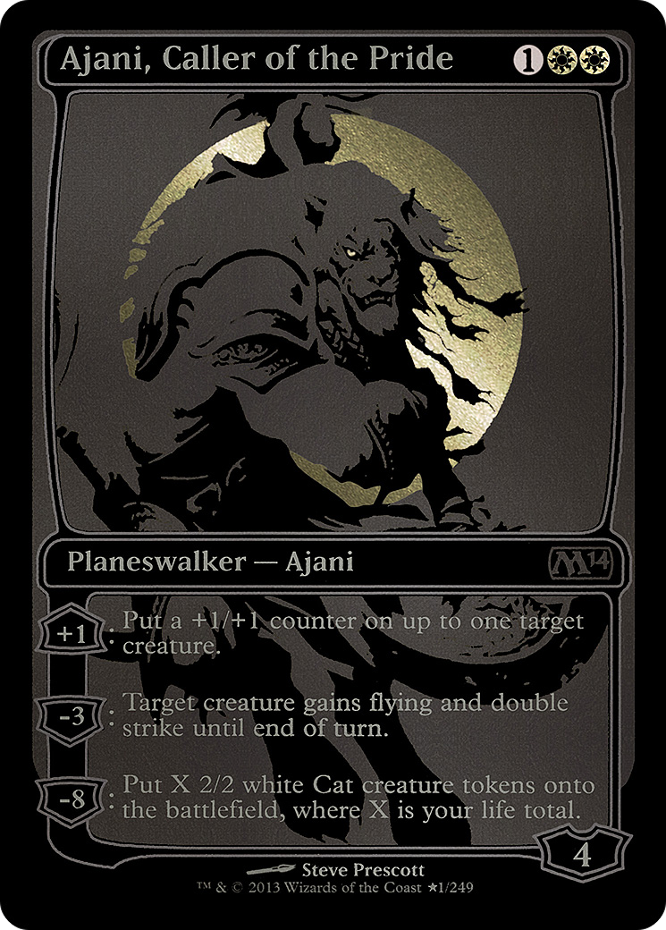 Ajani, Caller of the Pride (MEDIA-01★) (Foil)