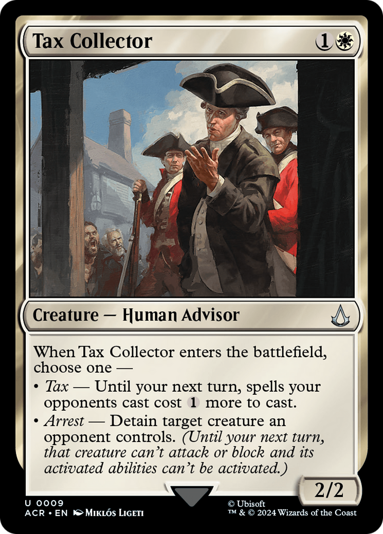 Tax Collector (ACR-009) (Foil)