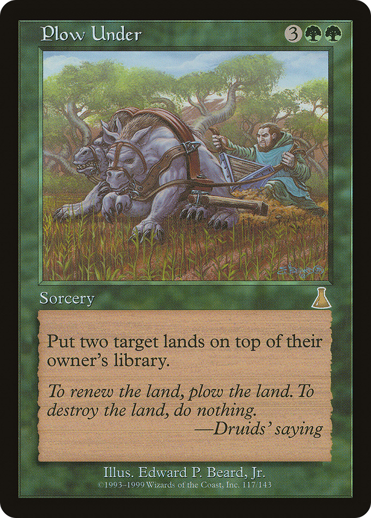 Plow Under (UDS-117) (Foil)