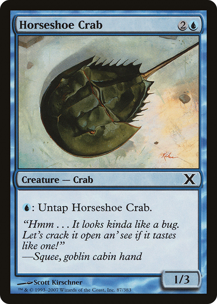 Horseshoe Crab (10E-087) (Foil)