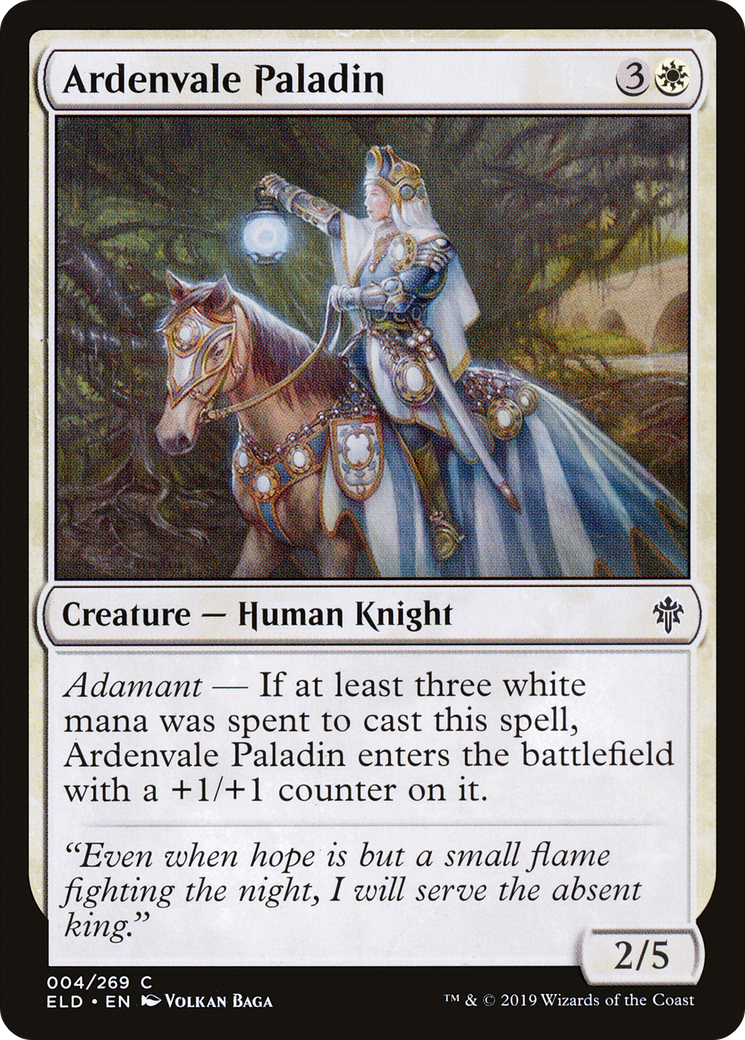 Ardenvale Paladin (ELD-004) (Foil)
