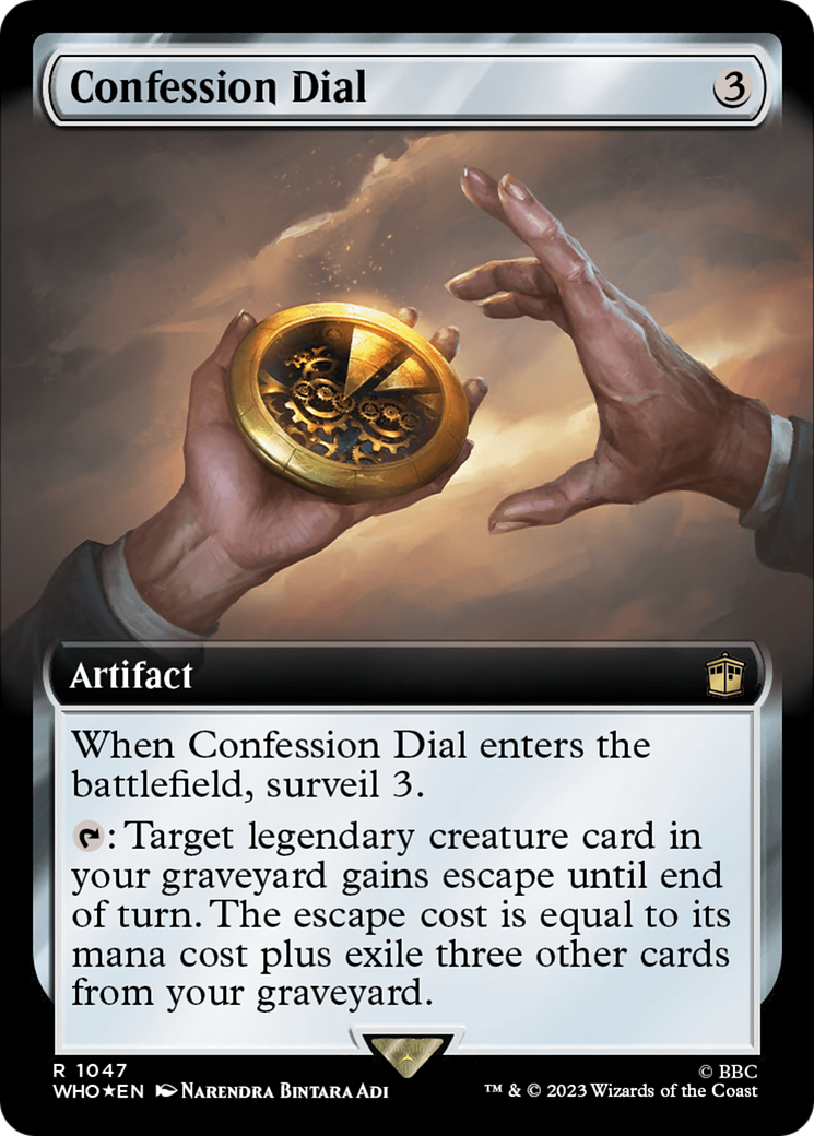 Confession Dial (WHO-1047) (Extended Art) (Surge Foil)