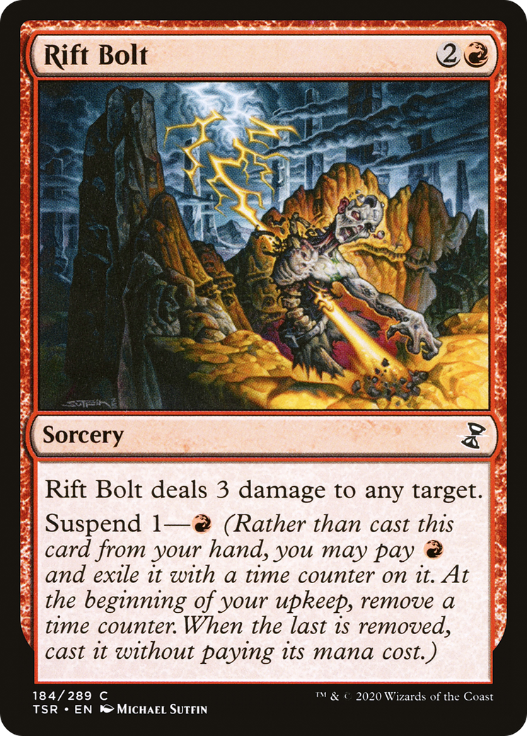Rift Bolt (TSR-184) (Foil)