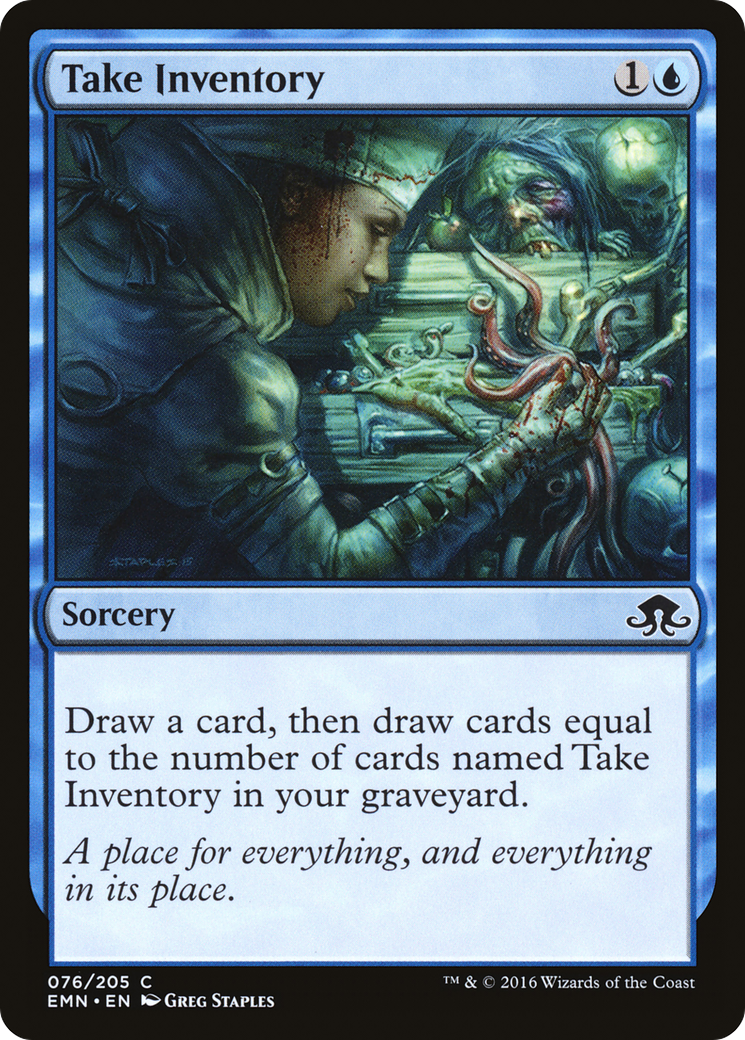 Take Inventory (EMN-076) (Foil)