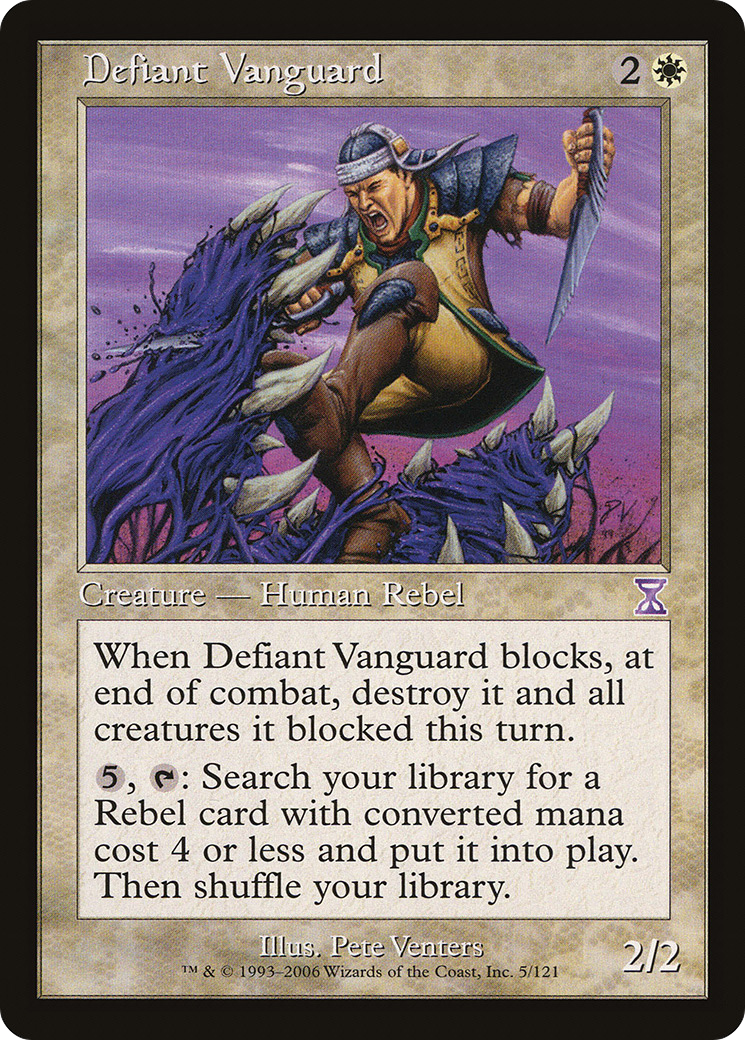 Defiant Vanguard (TSB-005) (Foil)