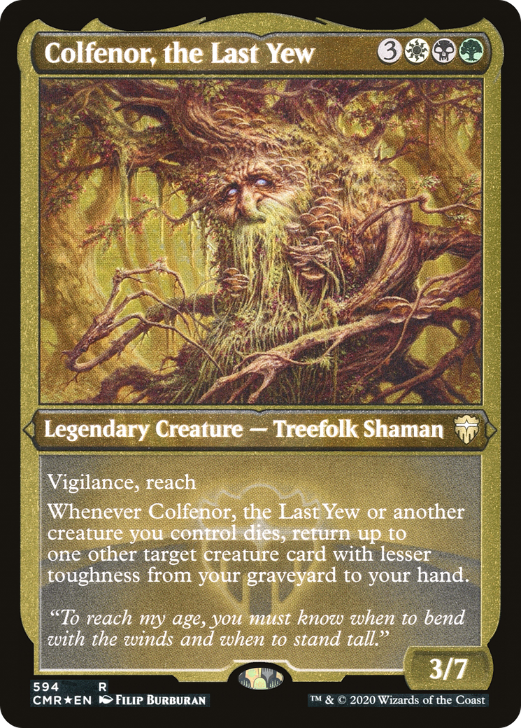 Colfenor, the Last Yew (CMR-594) (Etched Foil)